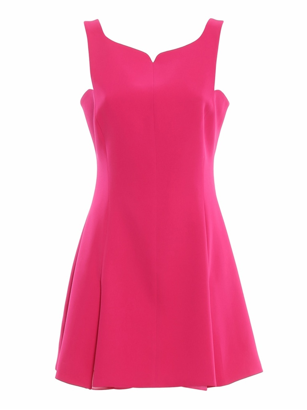 Versace Crepe Mini Dress Fuchsia Pink new with tags but dry cleaned.
